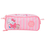 Estojo Duplo Escolar Hello Kitty College Original Xeryus