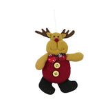 Enfeite De Natal Papai Noel Feltro Decoração Pendente Árvore