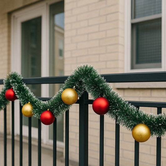 Festão Nevado 8cm - 2 m