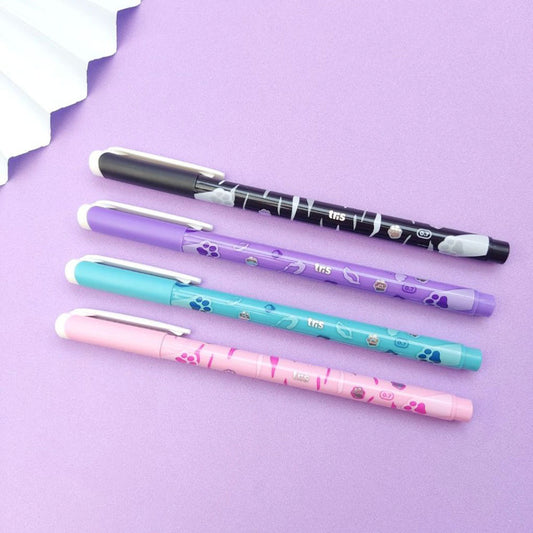 Caneta Fofa Patinha De Gatinho Summit