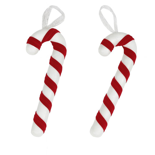 Enfeite De Natal Pendente Bengala Decoração Para Árvore