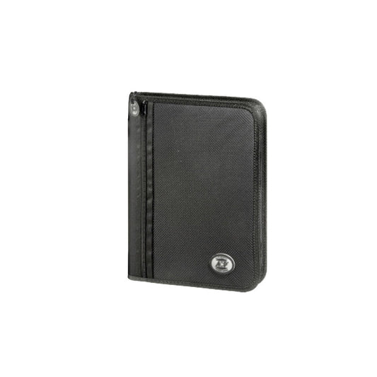 Fichário Universitário De Lona Com Zíper Preto - Acp