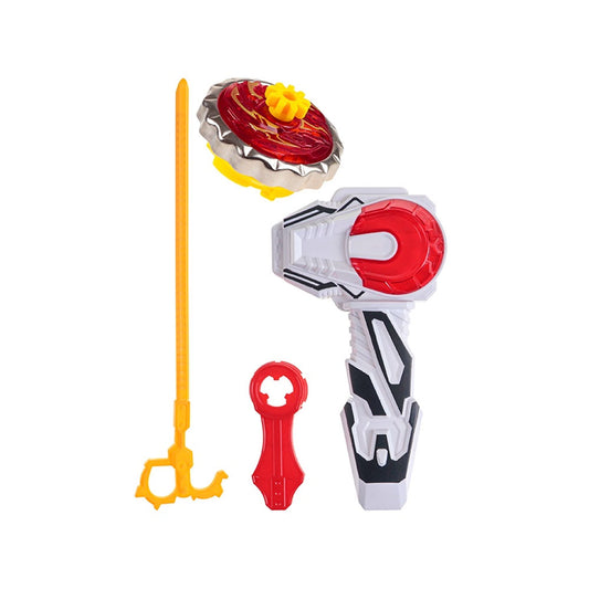 Pião Zip Zap Lançador com luz 4 Peças