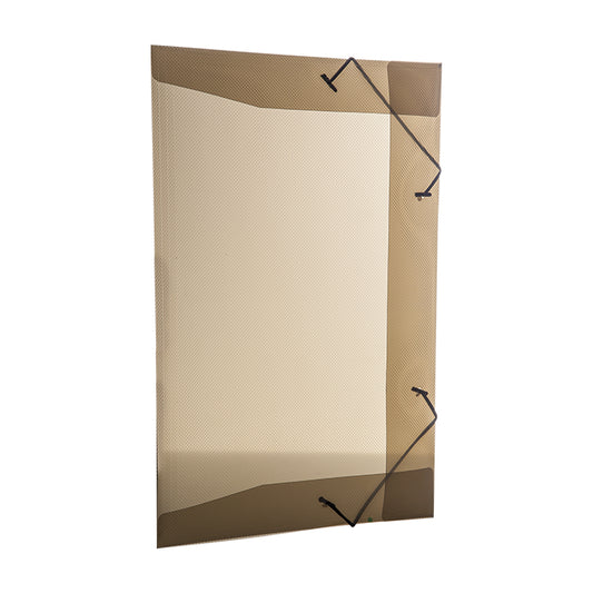 Pasta Plástica Aba Ofício Fumê Dello