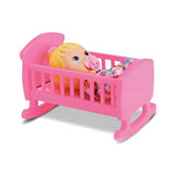Boneca Little Dolls Bercinho E Chupetinha