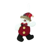 Enfeite De Natal Papai Noel Feltro Decoração Pendente Árvore