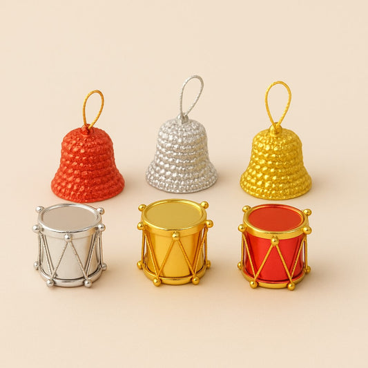 Enfeite De Natal Sino Com Tambor