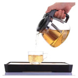 Chaleira De Vidro Com Infusor Em Aço Inox 900ml