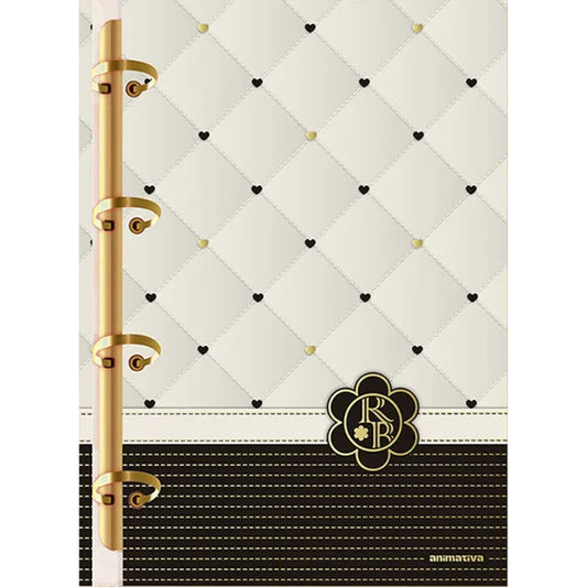 Fichário Caderno Argolado Colegial Rebecca Bonbon 160 Folhas Animativa