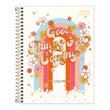 Caderno Colegial Capa Dura 1 Matéria Gypsy 80F Tilibra