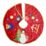 Saia Árvore de Natal Decorativa Base Tapete Natalino Enfeite Decoração