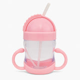 Copo De Transição Infantil Com Alças E Canudo De Silicone 250ml