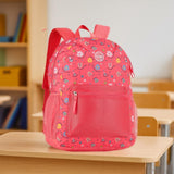 Mochila Escolar Girls Flower Feminina Clio