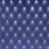 Rede Led De Natal 160 Leds Branco 2m x 1,10m Com 8 Funções 127v Decoração Festas