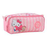 Estojo Duplo Escolar Hello Kitty College Original Xeryus