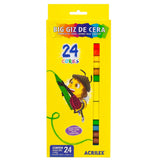 Big Giz De Cera Com 24 Cores Acrilex