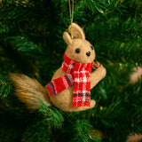 Anúncio Esquilo De Natal Enfeite Decoração De Árvore