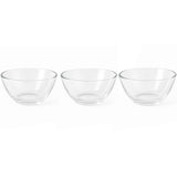 Conjunto De Bowls De Vidro 200ml Com 3 Peças