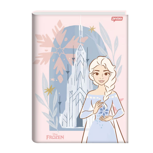 Caderno Universitário Brochura Frozen 80 Folhas Jandaia