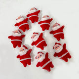 Enfeite Pendente Papai Noel 5cm Com 9