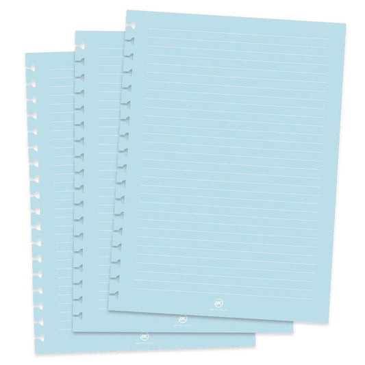 Refil Para Caderno Smart Universitário com 48 Folhas Azul