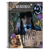 Caderno Universitário Capa Dura Wandinha 1 Matéria Tilibra
