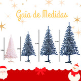 Anúncio Árvore De Natal Nevada Ou Branca Grande 1,50m/1,80m/2,10m/2,40m Até 600 Galhos