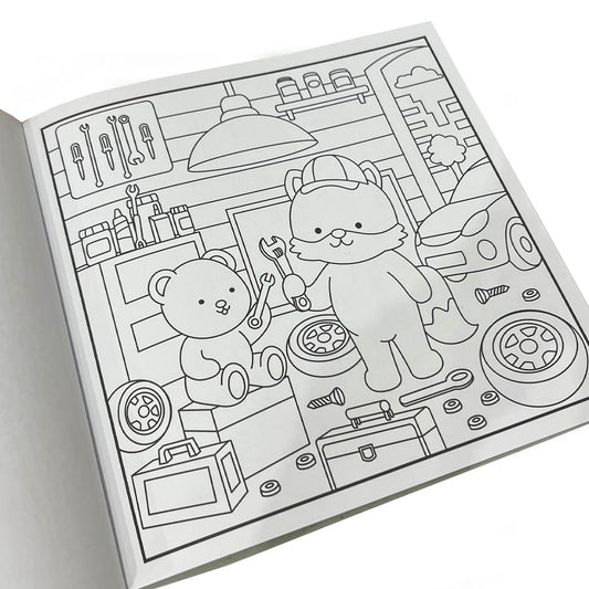 Livro de Colorir Cozy e Comfy Vibes