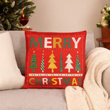 Capa De Almofada Natal Decorada Papai Noel/Feliz Natal 45cm