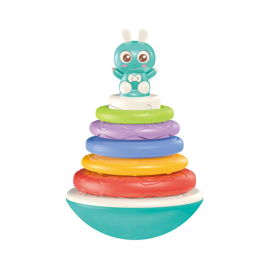 Brinquedo Educativo Empilha Coelho Divertido
