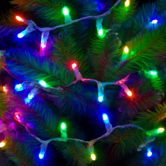 Pisca-Pisca 300L Led Colorido 8 Funções 30 Metros 127V