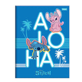 Caderno Universitário Brochura Stitch 80 Folhas Foroni