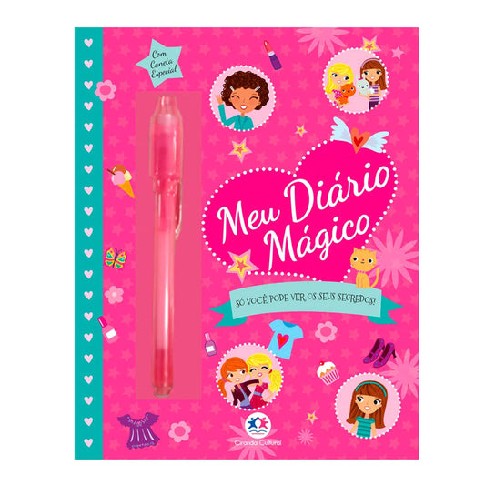 Meu Diário Mágico Menina Ciranda