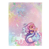 Caderno Grande Brochura Capa Dura Loly Sereia 80 Folhas Animativa