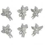 Enfeite De Natal Pendente Anjo Com 6