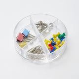 Kit Office Papelaria Organizador Para Escritório Com Binders Clips Tachinhas Alfinetes WinPaper