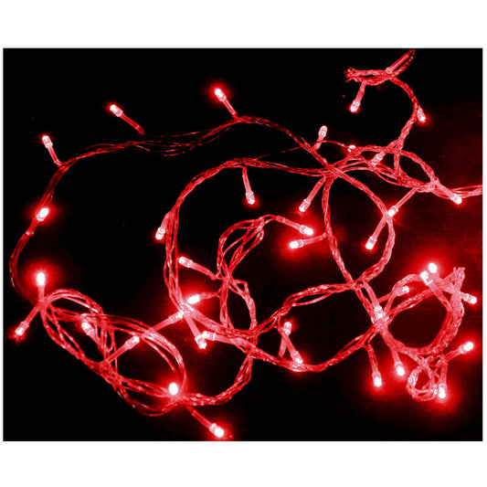 Pisca-Pisca 100L Led Vermelho 8 Funções 127V