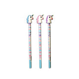 Lápis Com Borracha Unicórnio Sertic