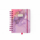 Agenda 2026 Glitter Pequena Espiral Capa Dura 336 Páginas