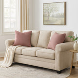 Capa Para Almofada Com Zíper Invisível Lisa 44cm Decoração Casa