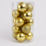 Bola De Natal 4cm/5cm/10cm Com Até 20 Unidades Pequena/Média/Grande Enfeite Decoração Árvore