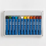 Giz Pastel Óleo Com 12 Cores Sertic