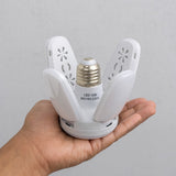 Luminária de Teto Dobrável Lâmpada de Pétalas Led 12w