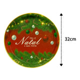 Anúncio Bandeja Natalina Retangular/Redonda Decoração Para Casa