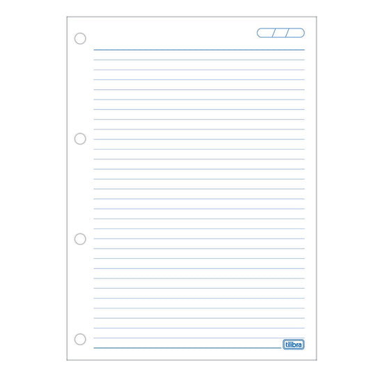 Folha De Fichário Universitário Académie 200F - Tilibra