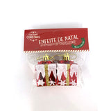 Enfeite De Natal Caixa de Presente Com 2