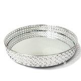 Bandeja Decorativa Espelhada para Jóias Lavabo Decoração Casa Multiuso R$18,99 - R$46,99