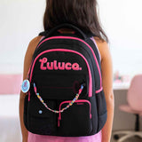 Mochila Escolar Luluca 3B Miçanga Original Clio