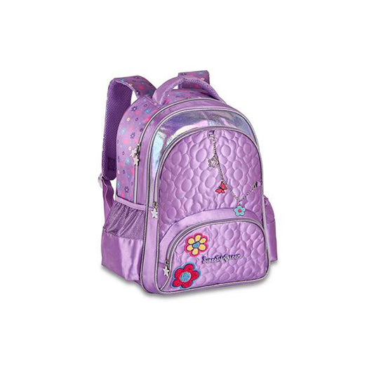 Mochila Escolar Sweet Queen Flower Clio
