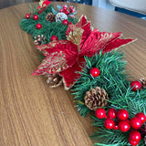 Enfeite De Natal Arranjo De Mesa Para Montar Luxo Decoração Casa